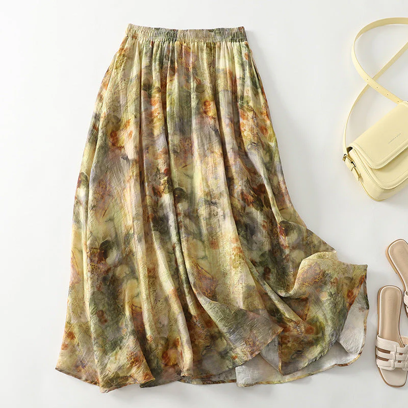 GLORIA LINEN SKIRT - Image 2