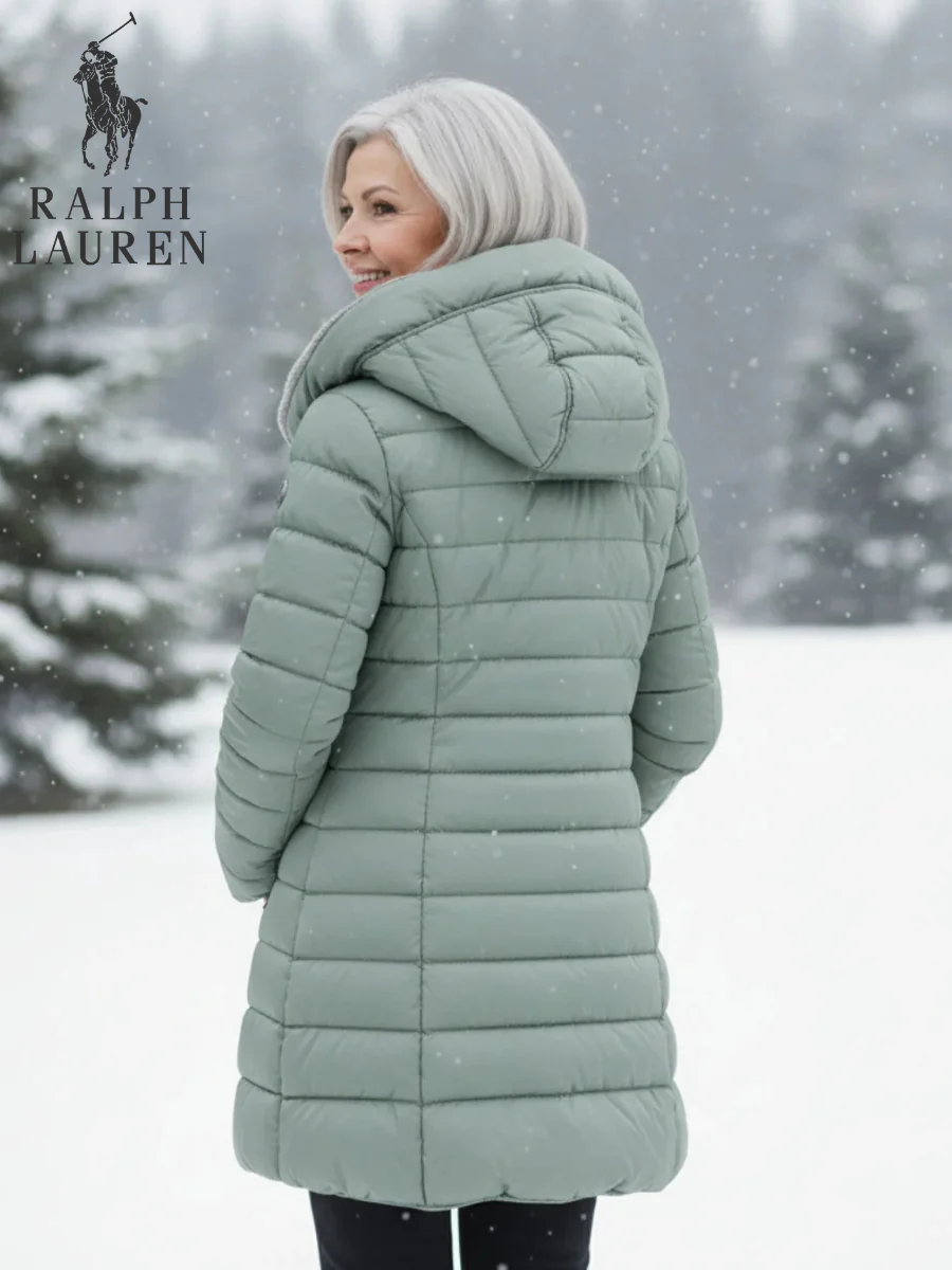Arctic Elegance Quilted Winter Coat || Clearance Sale - Image 6