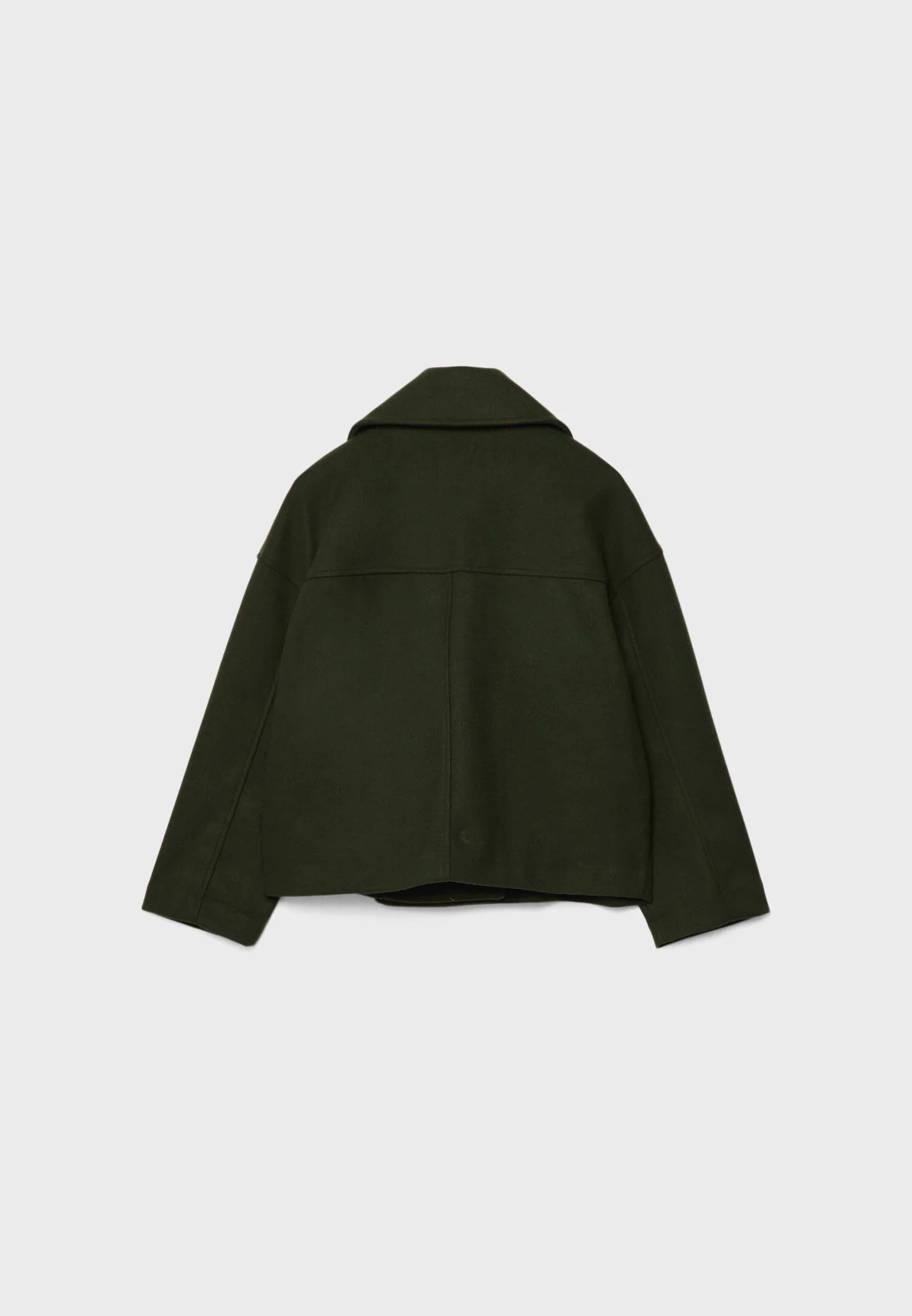 Ava - Women's Short Double-Breasted Coat - Image 11