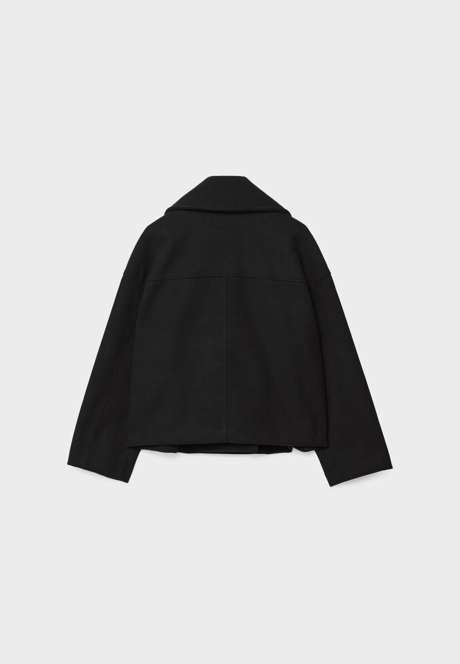 Ava - Women's Short Double-Breasted Coat - Image 12