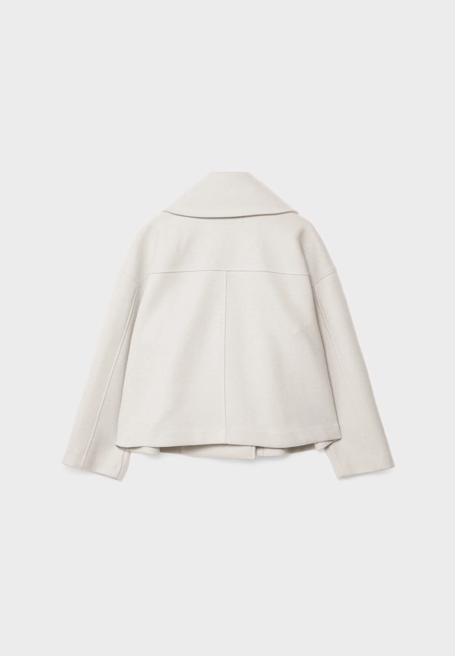 Ava - Women's Short Double-Breasted Coat - Image 13
