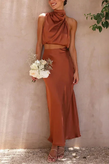 Barbe - Satin Set - Elegant - Formal Style High Quality - Ideal for Parties - Image 3