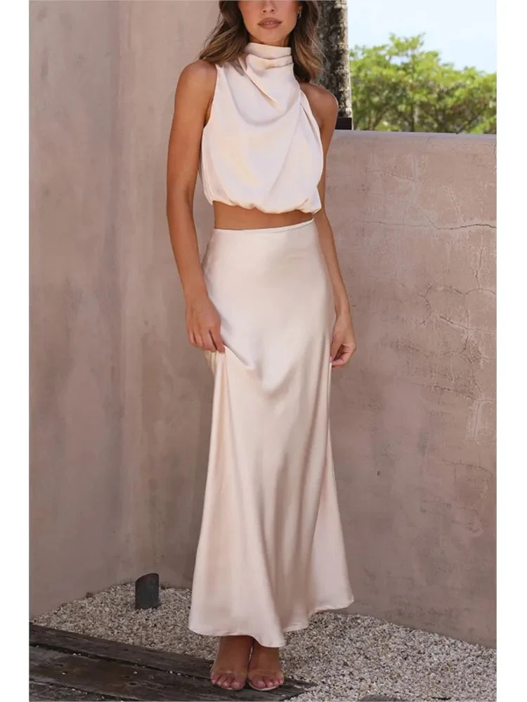 Barbe - Satin Set - Elegant - Formal Style High Quality - Ideal for Parties - Image 9