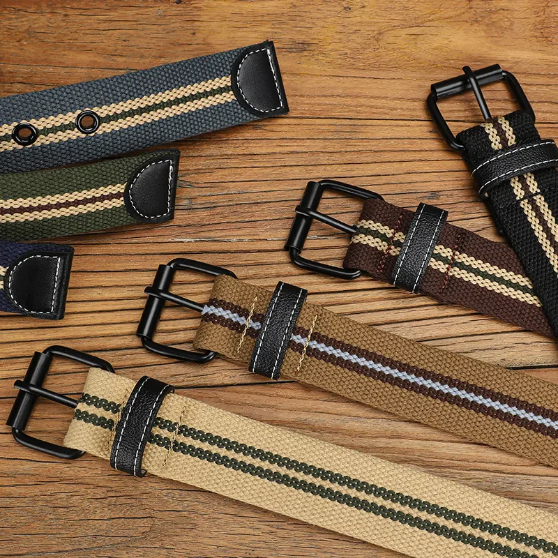 Santiago Canvas Belt - Image 7