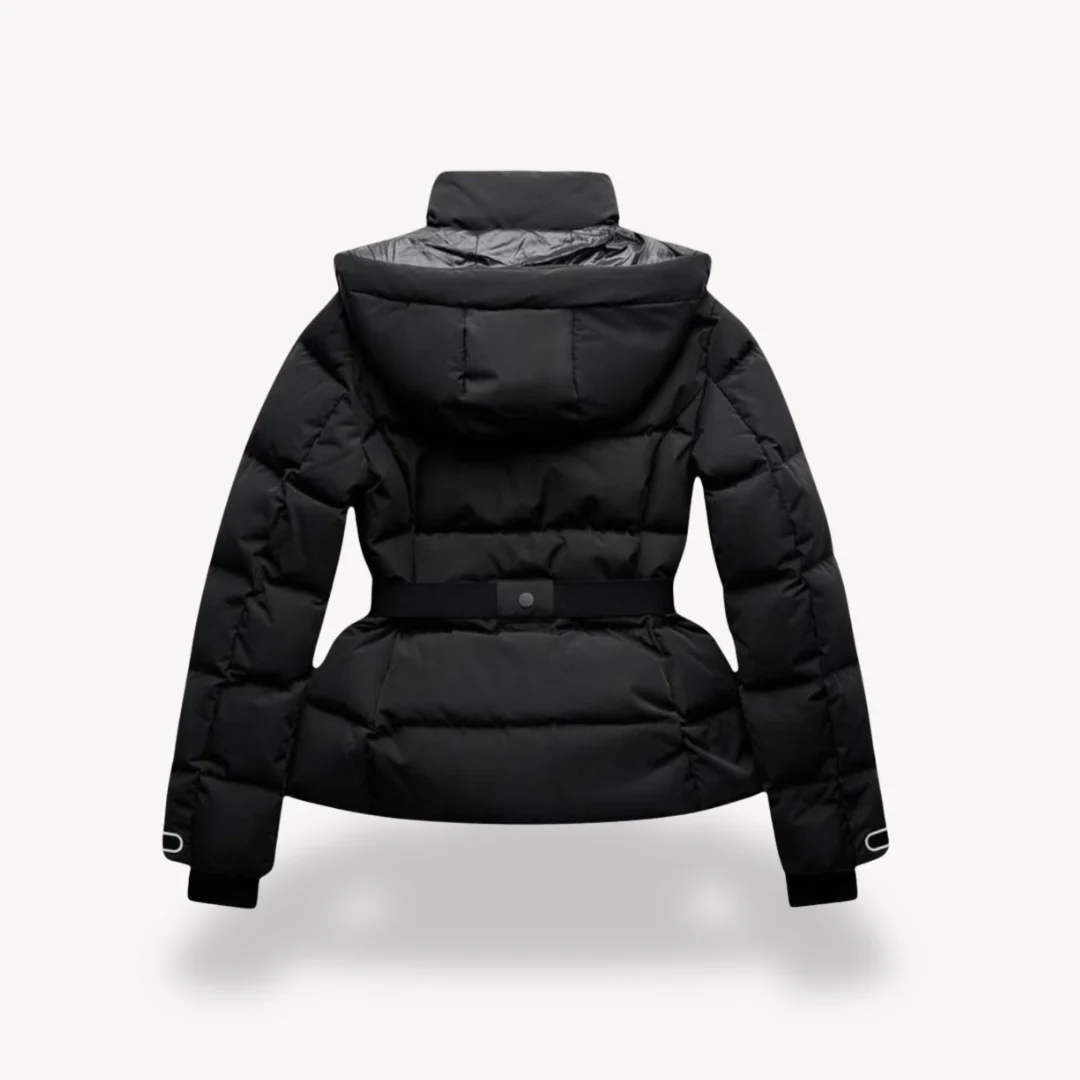 Belted Down Puffer Jacket for Women - Image 8