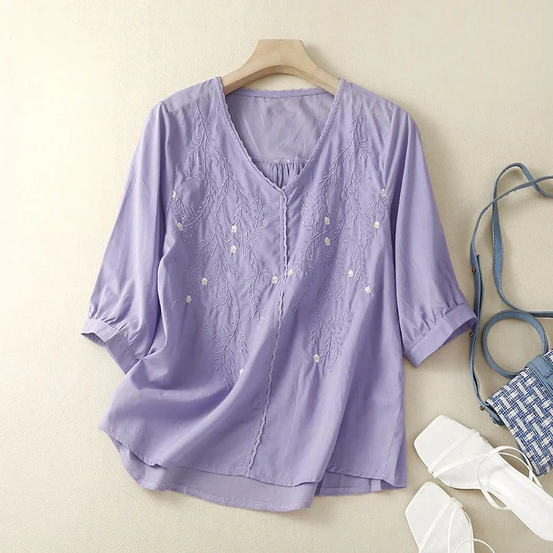 BONNIE LINEN BLOUSE