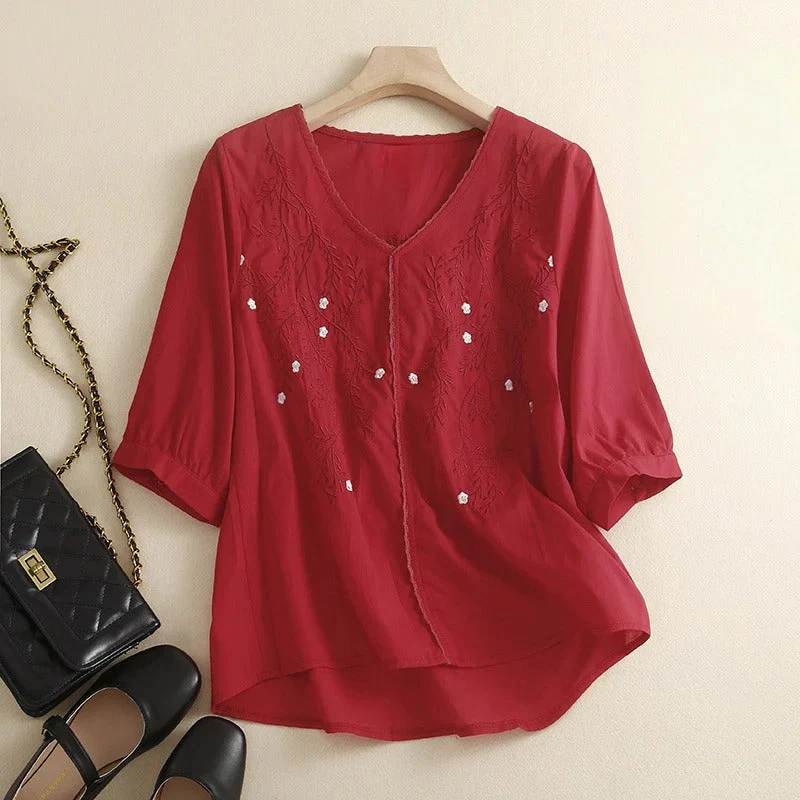BONNIE LINEN BLOUSE - Image 3