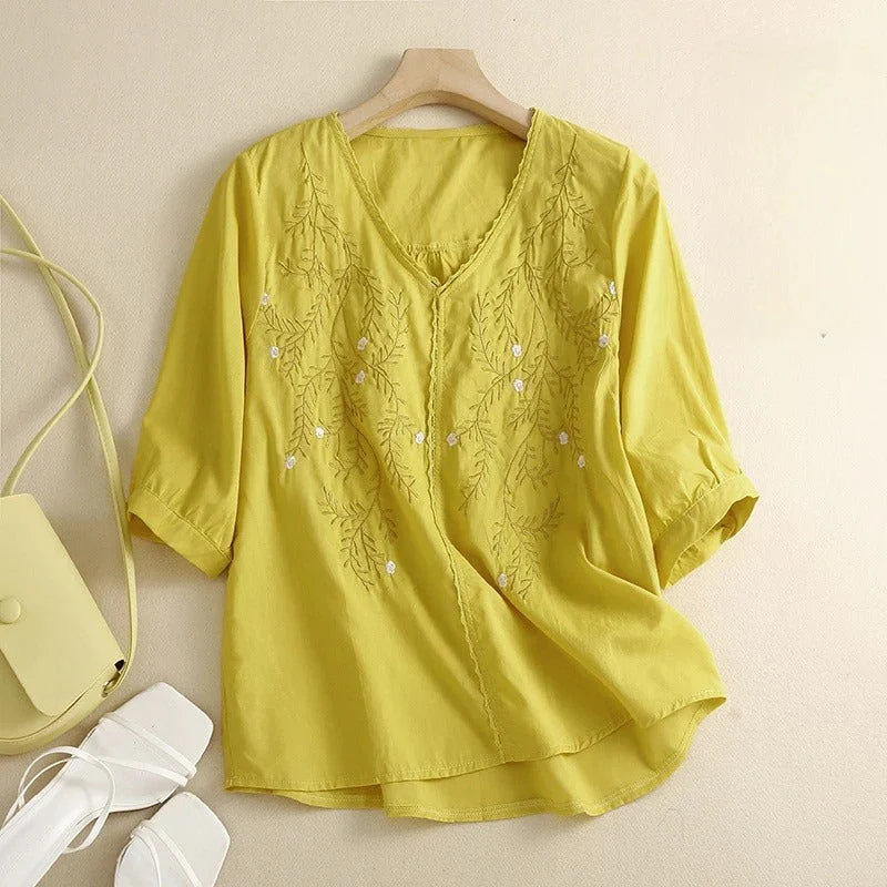 BONNIE LINEN BLOUSE - Image 4
