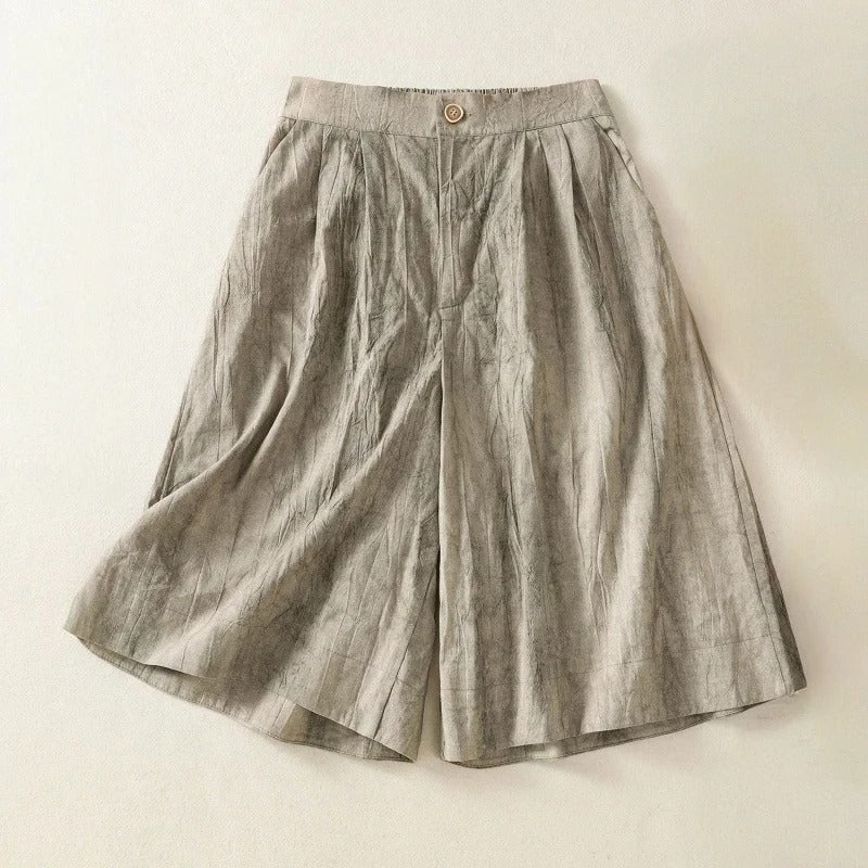 BRIDGET LINEN SHORTS - Image 2
