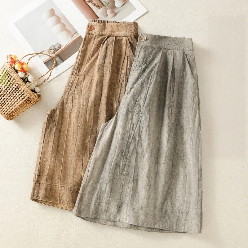 BRIDGET LINEN SHORTS - Image 4
