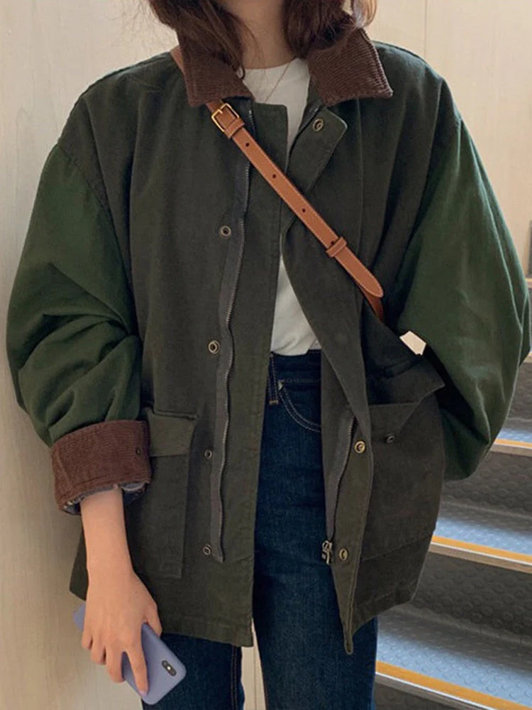 Brooklyn – Women’s Jacket with Adjustable Hood and Pockets