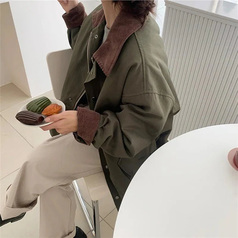 Brooklyn – Women’s Jacket with Adjustable Hood and Pockets - Image 6