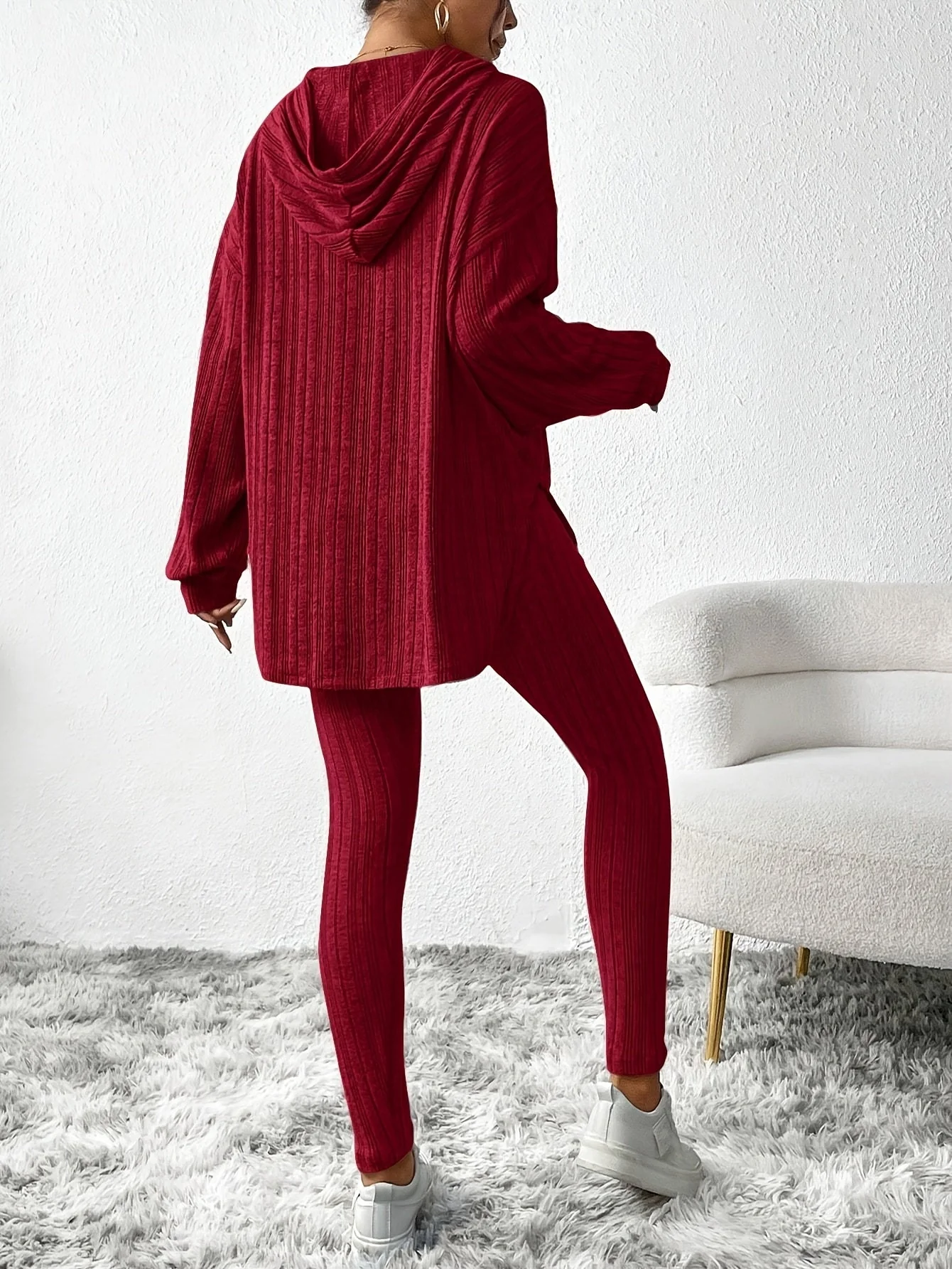 Camden Ribbed Knit Lounge Set - Image 11