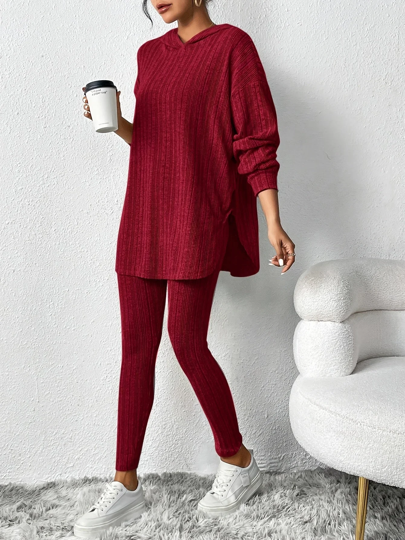 Camden Ribbed Knit Lounge Set - Image 3