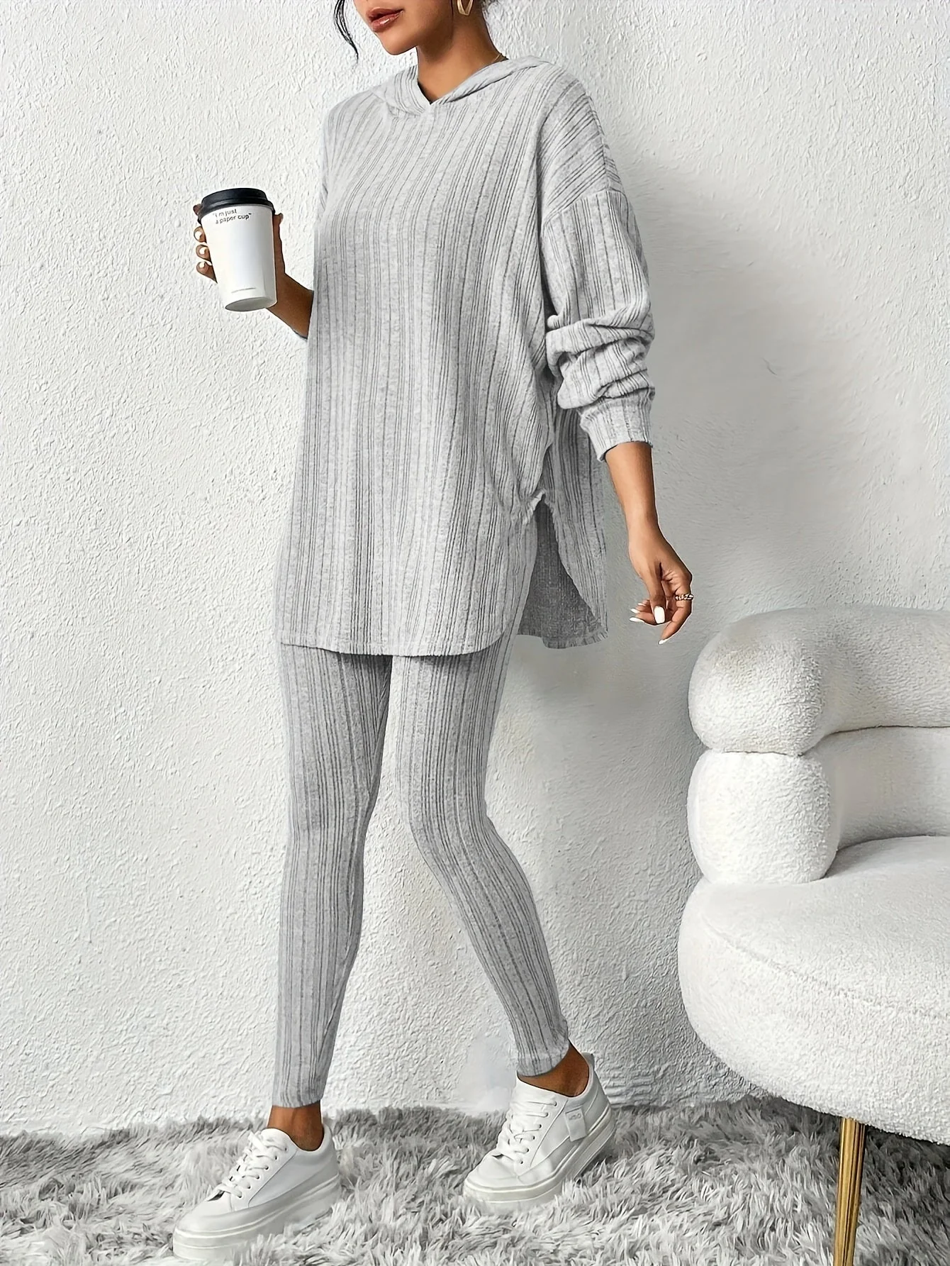 Camden Ribbed Knit Lounge Set - Image 5