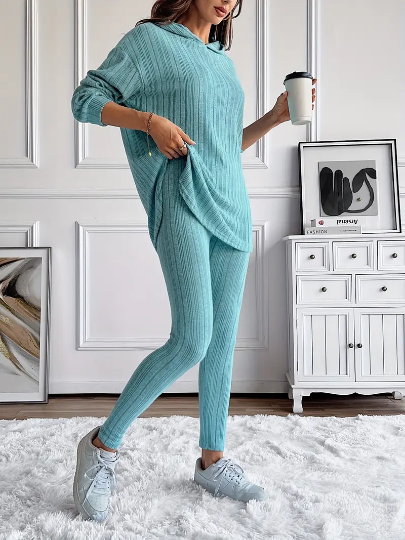 Camden Ribbed Knit Lounge Set - Image 6