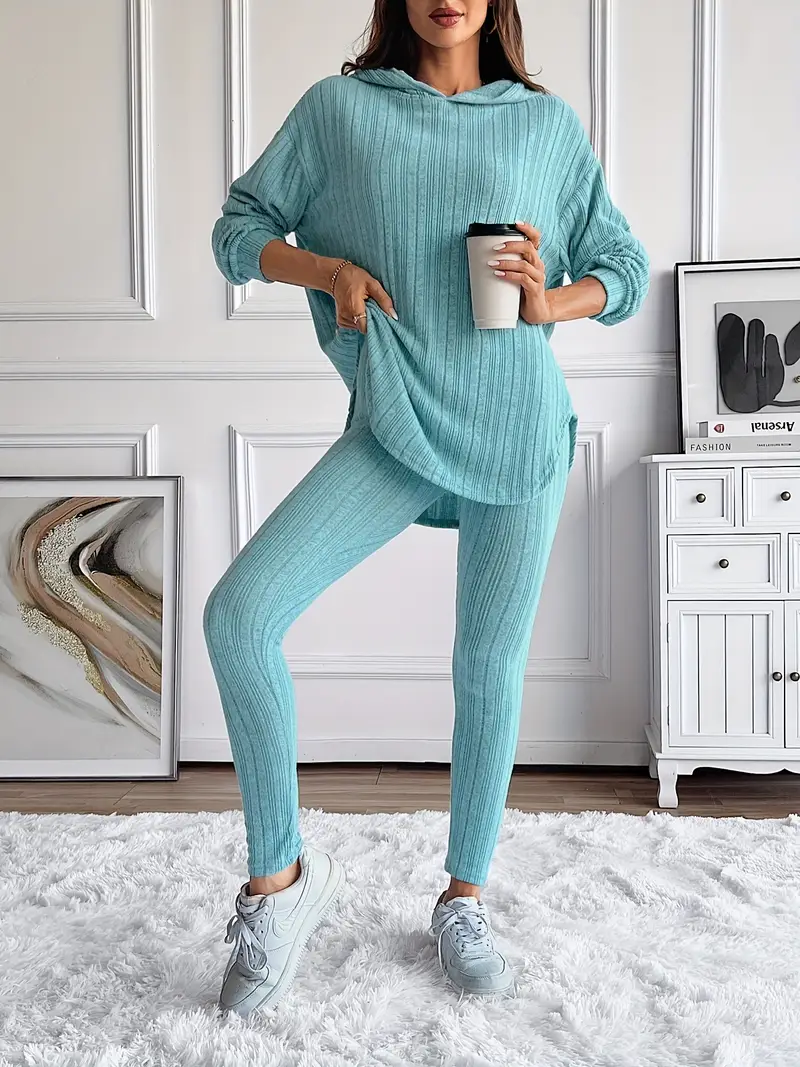 Camden Ribbed Knit Lounge Set - Image 7