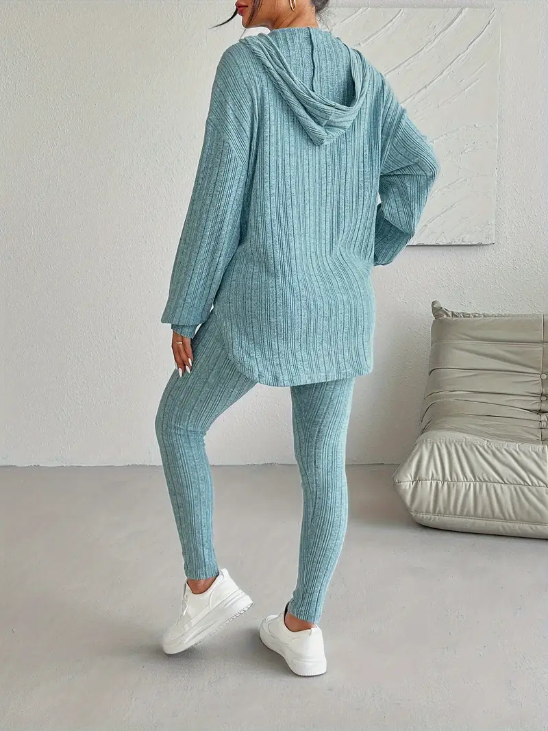 Camden Ribbed Knit Lounge Set - Image 9