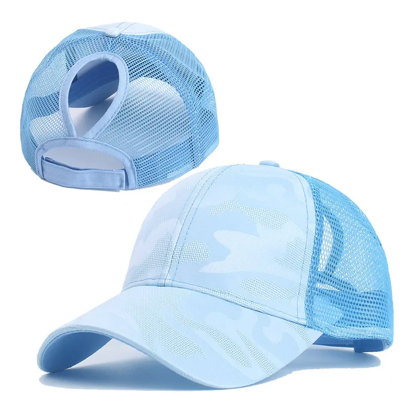Camo High Pony Cap - Image 3