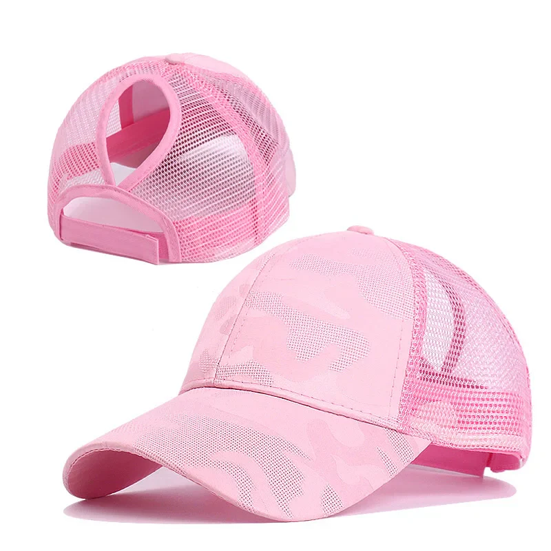 Camo High Pony Cap - Image 5