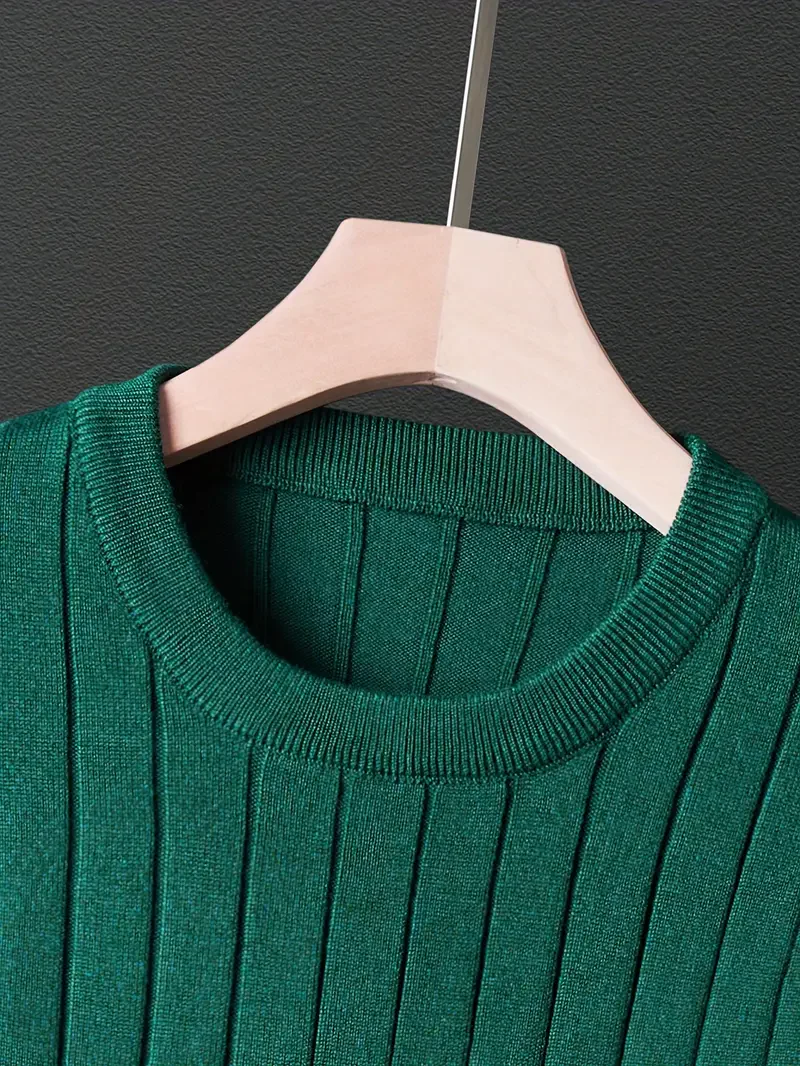 Caspian Ribbed Tee - Image 3
