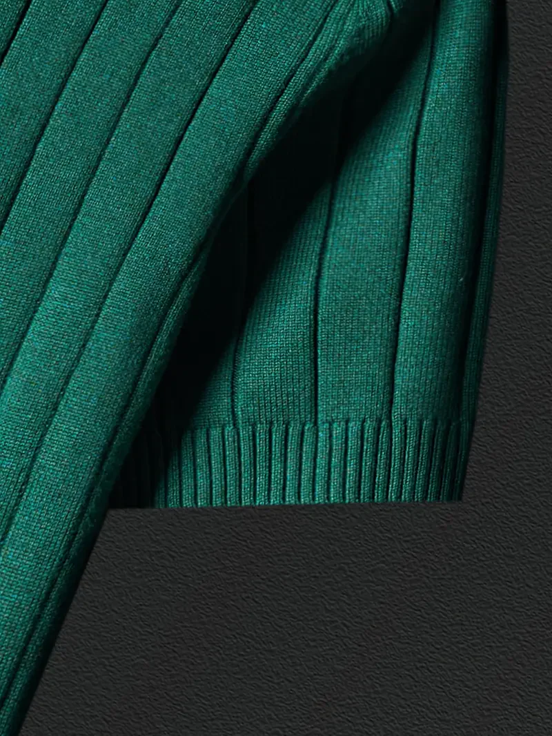 Caspian Ribbed Tee - Image 5