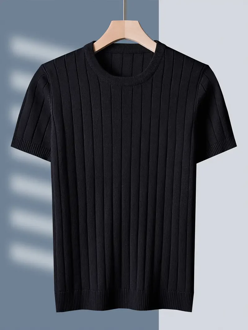 Caspian Ribbed Tee - Image 9