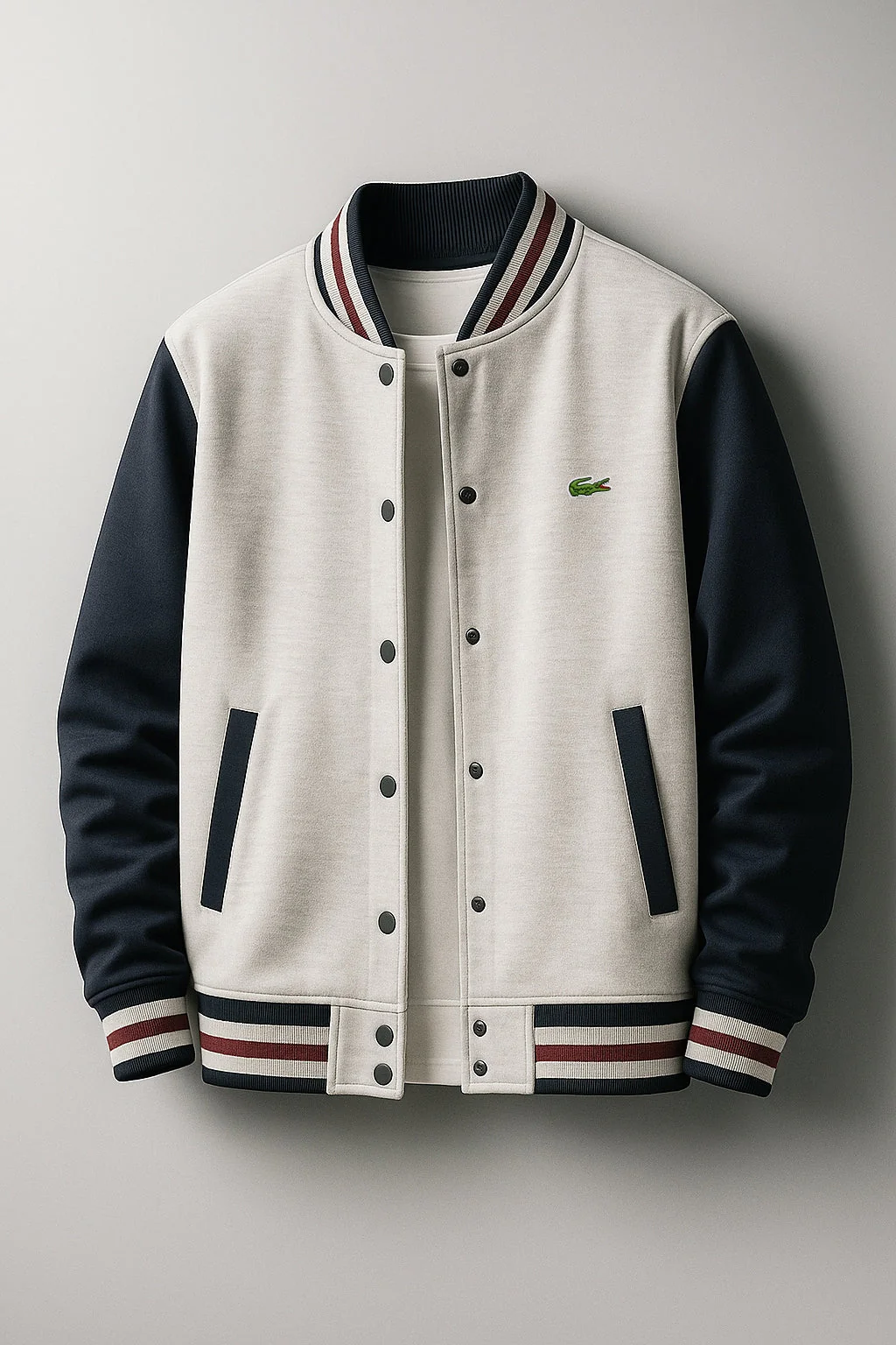 Casual Baseball-Style Jacket - CLEARANCE SALE - Image 2