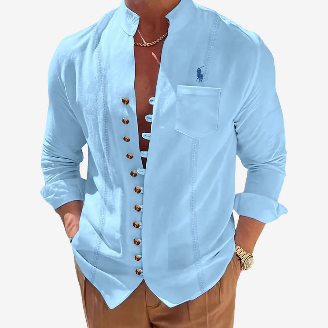 Casual Button-Up Shirt - CLEARANCE PRICE - Image 3