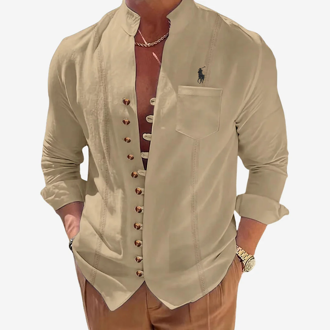 Casual Button-Up Shirt - CLEARANCE PRICE - Image 4
