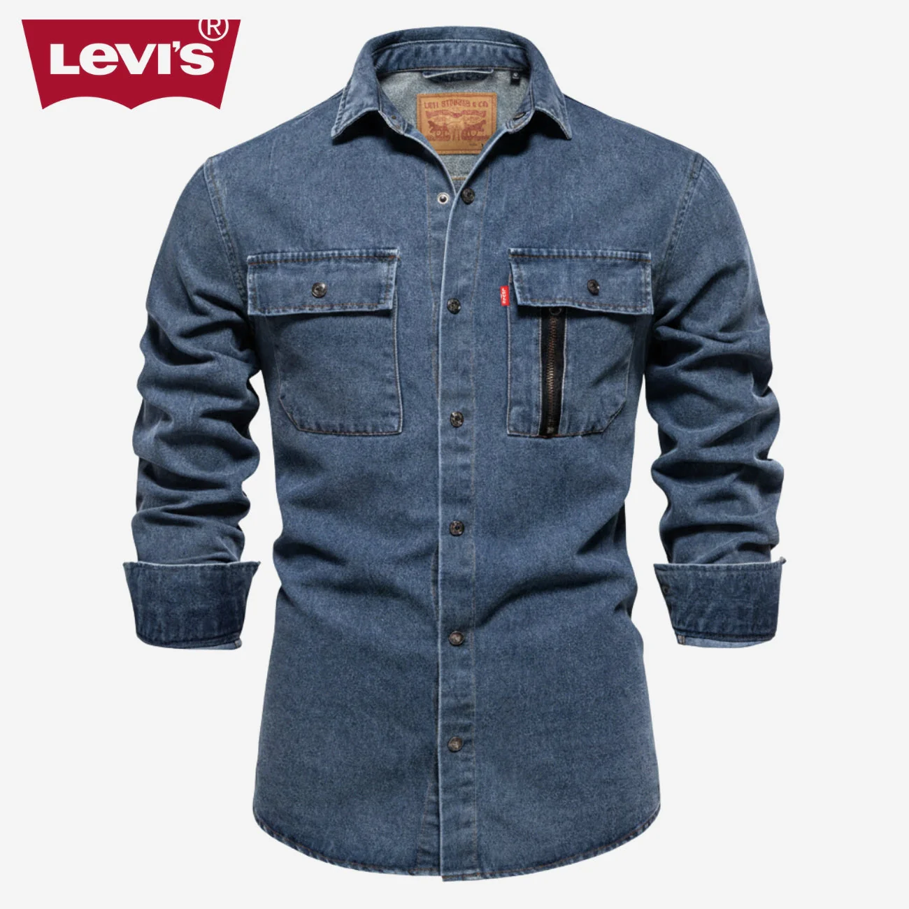 Casual Denim Shirt || CLEARANCE SALE
