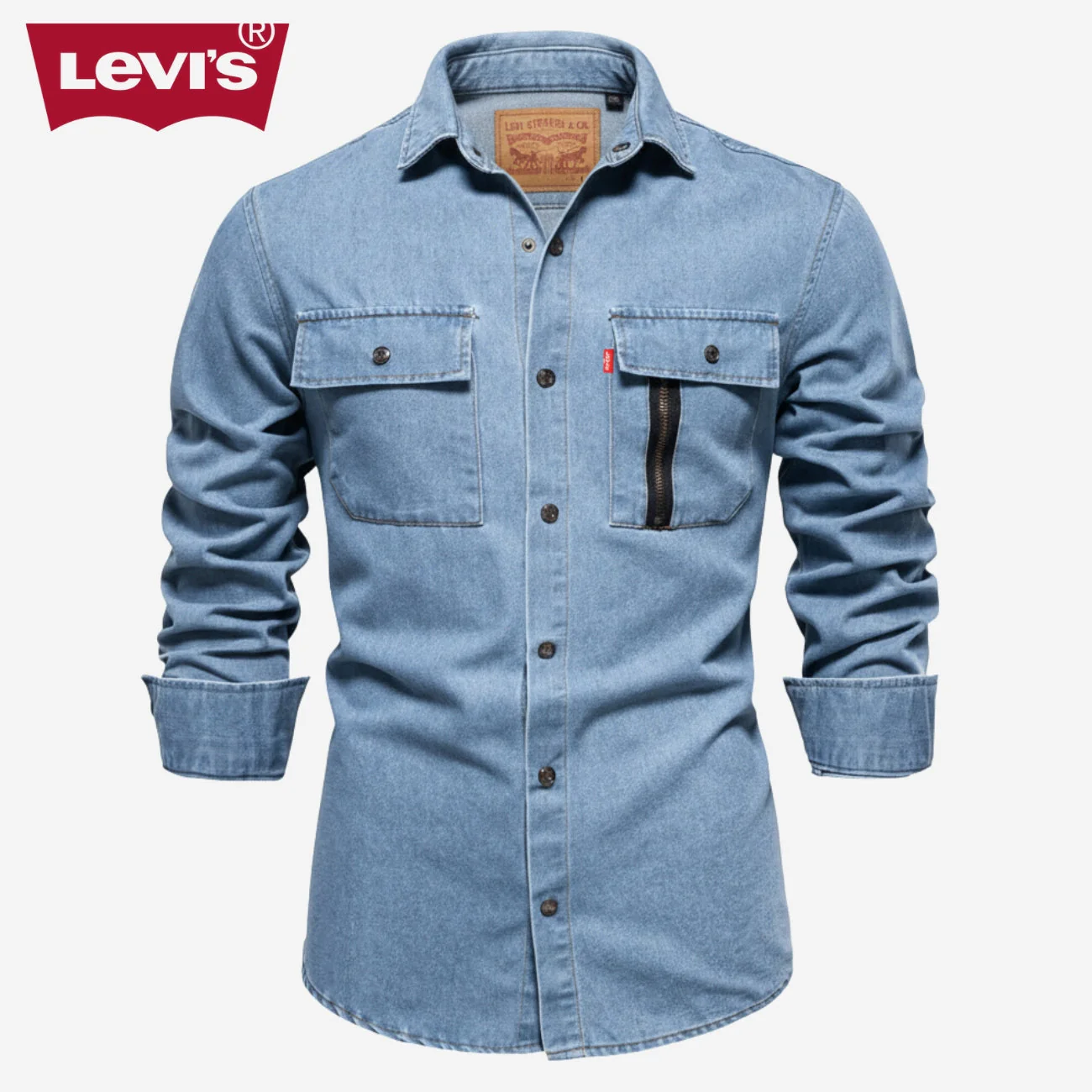 Casual Denim Shirt || CLEARANCE SALE - Image 3