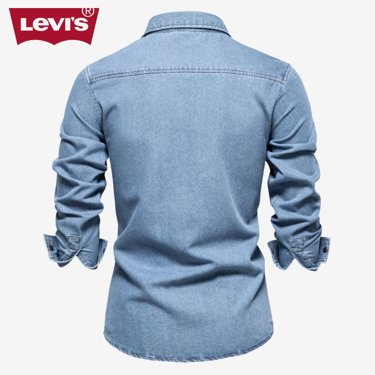 Casual Denim Shirt || CLEARANCE SALE - Image 7