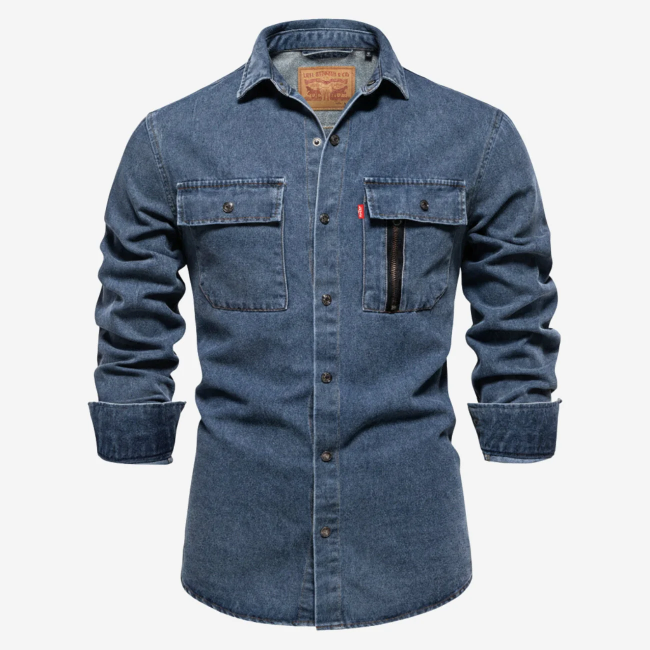 Casual Denim Shirt - CLEARANCE SALE