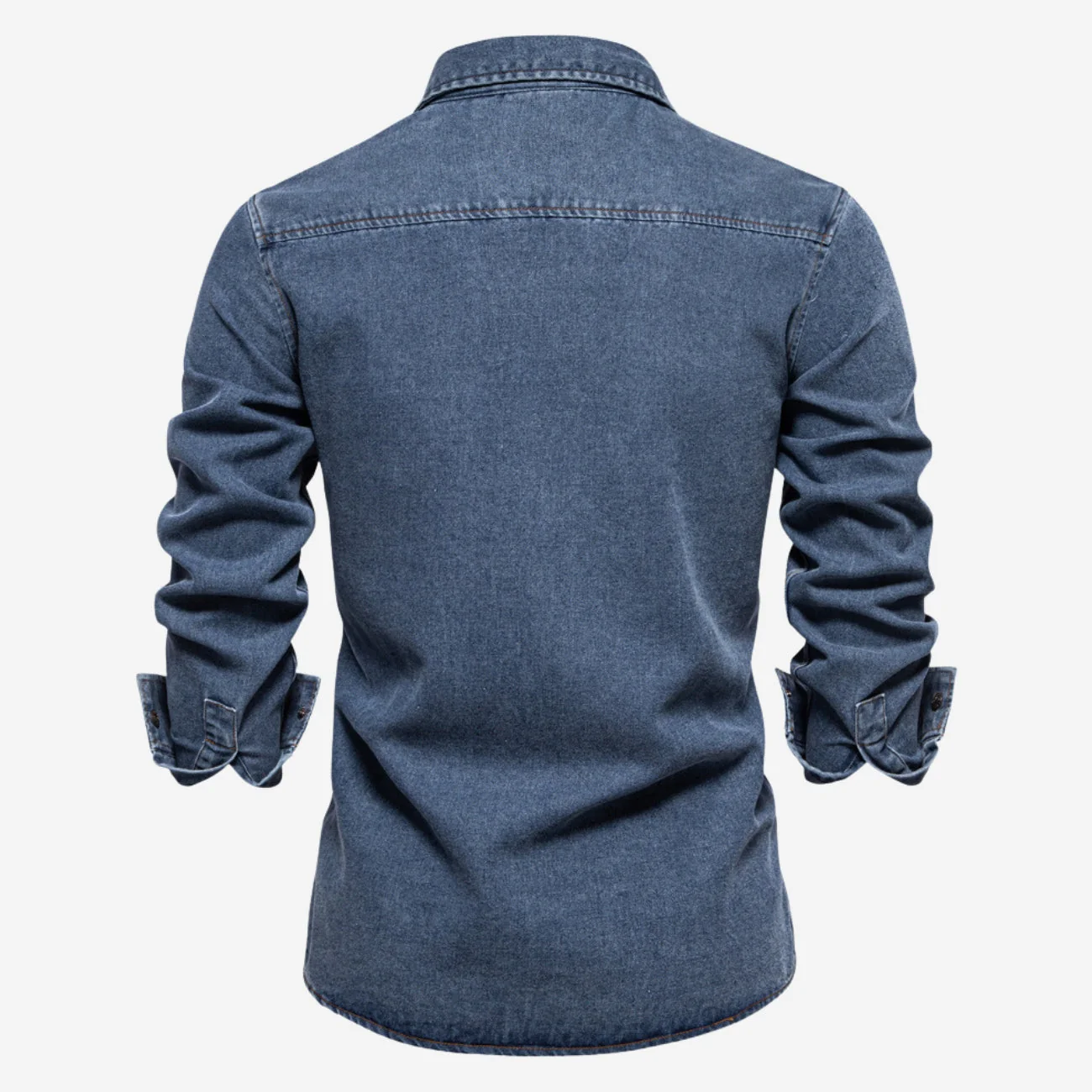 Casual Denim Shirt - CLEARANCE SALE - Image 4