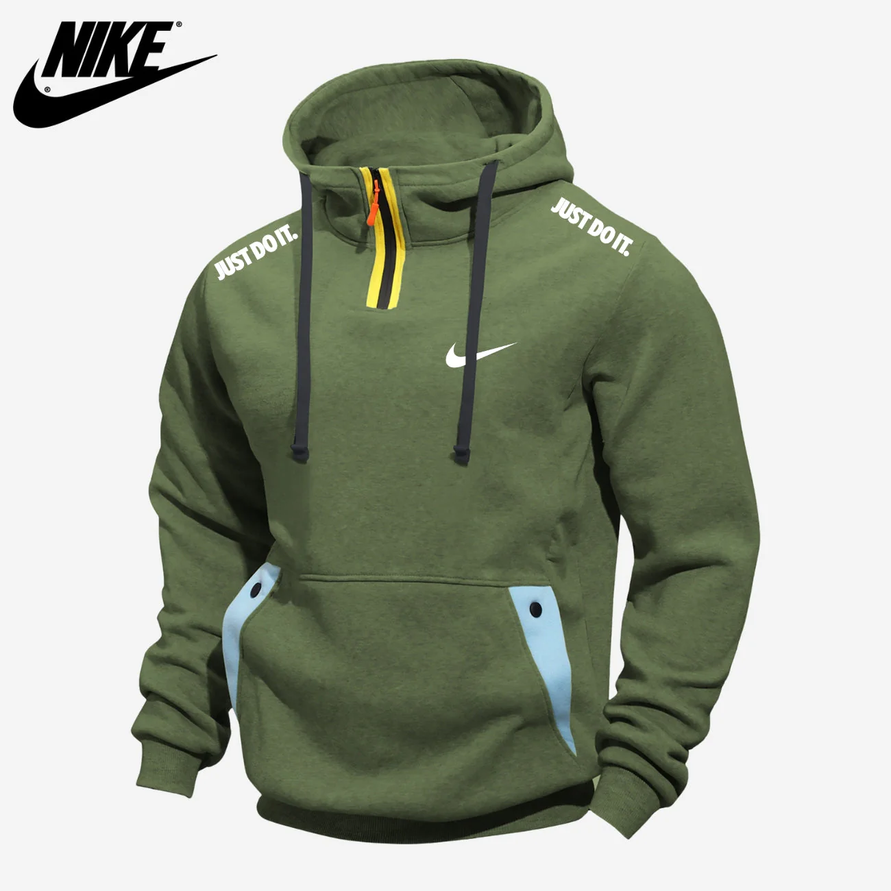 Casual Half-Zip Hoodie || CLEARANCE SALE - Image 3