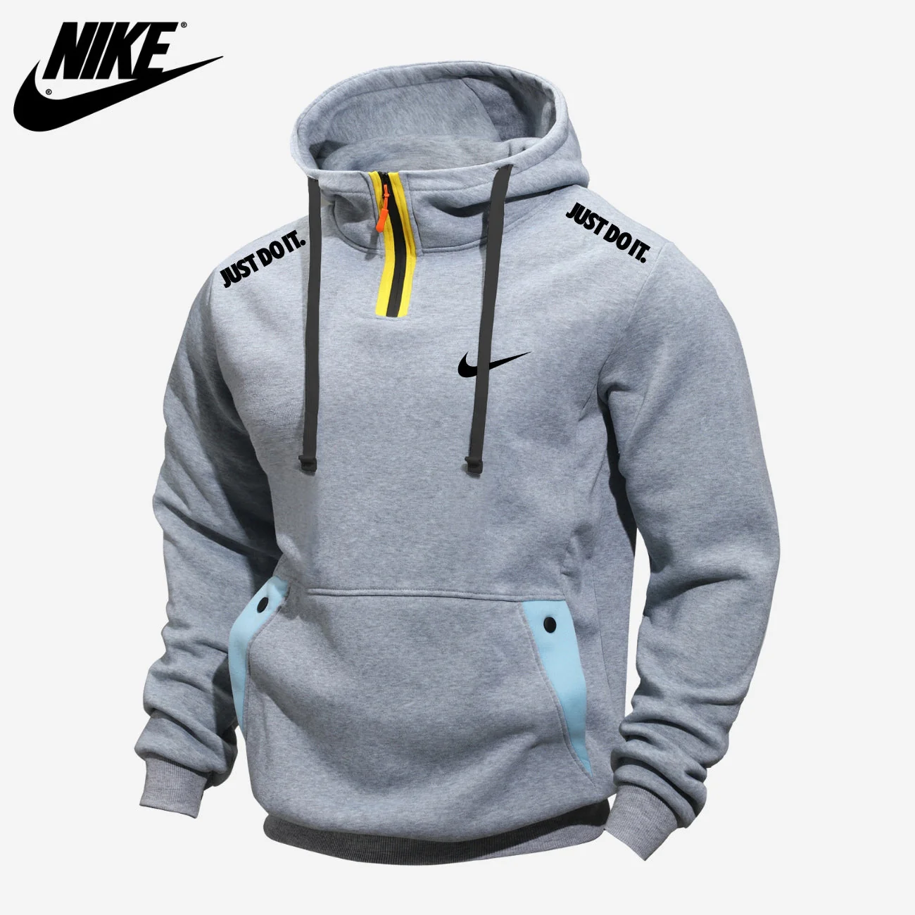 Casual Half-Zip Hoodie || CLEARANCE SALE - Image 4