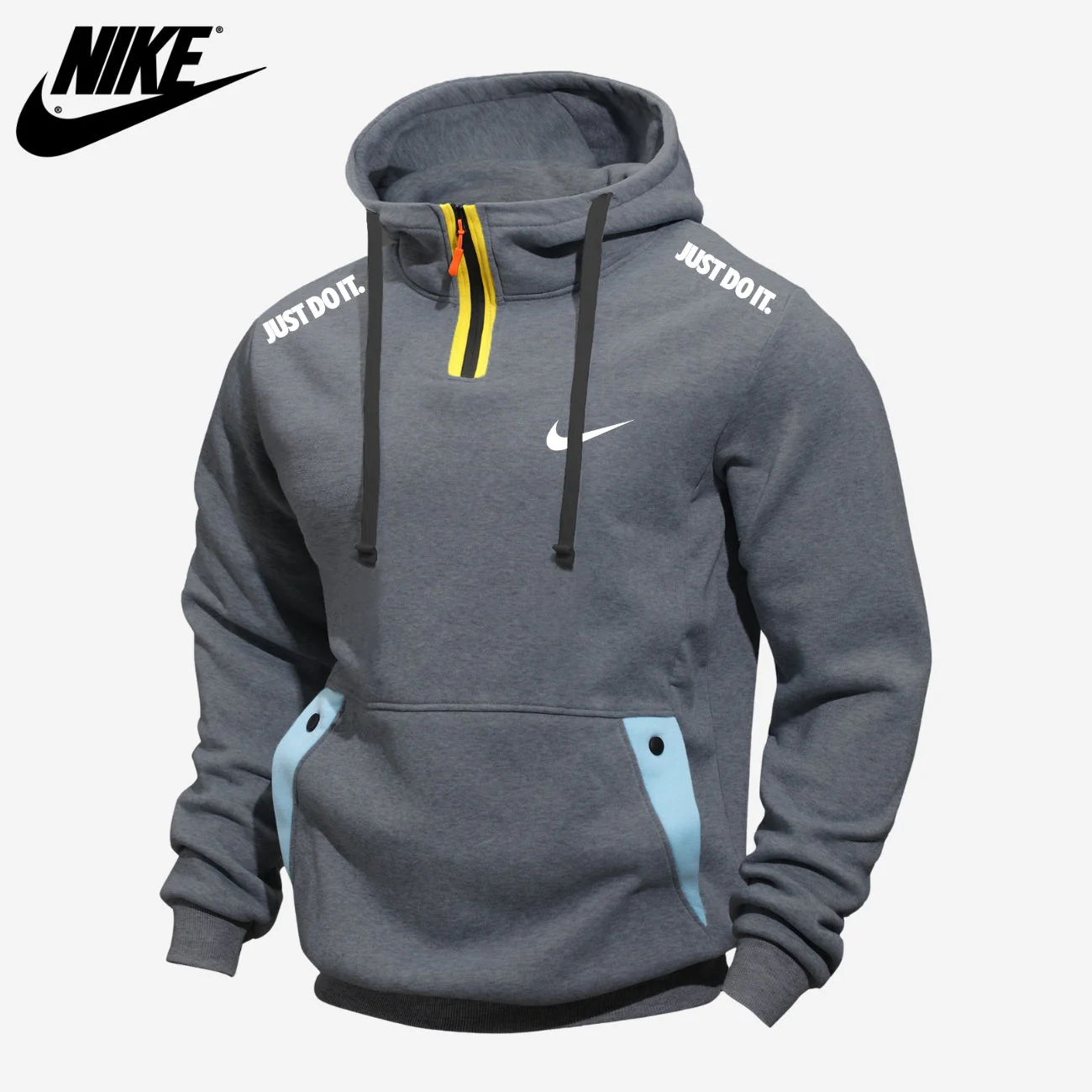 Casual Half-Zip Hoodie || CLEARANCE SALE - Image 5
