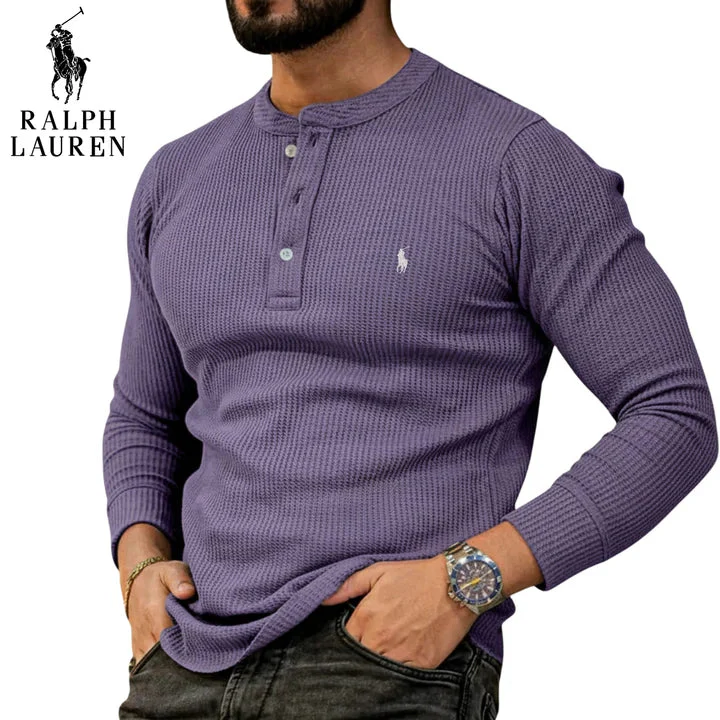 Casual Henley Long Sleeve Sweater || CLEARANCE SALE - Image 6