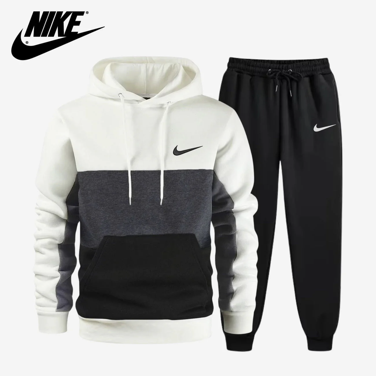 Casual Hooded Tracksuit || CLEARANCE PRICE