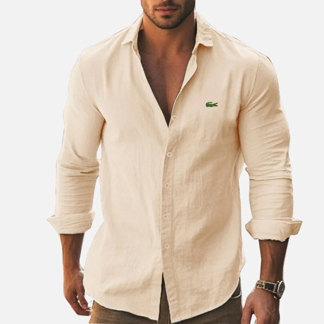 Casual Long-Sleeve Shirt - CLEARANCE PRICE - Image 4