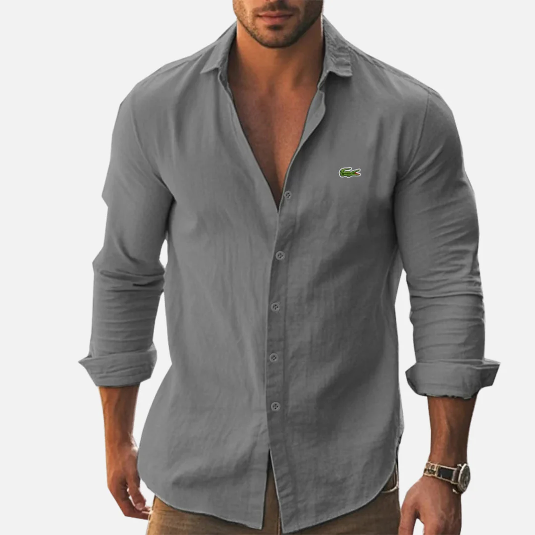 Casual Long-Sleeve Shirt - CLEARANCE PRICE - Image 5