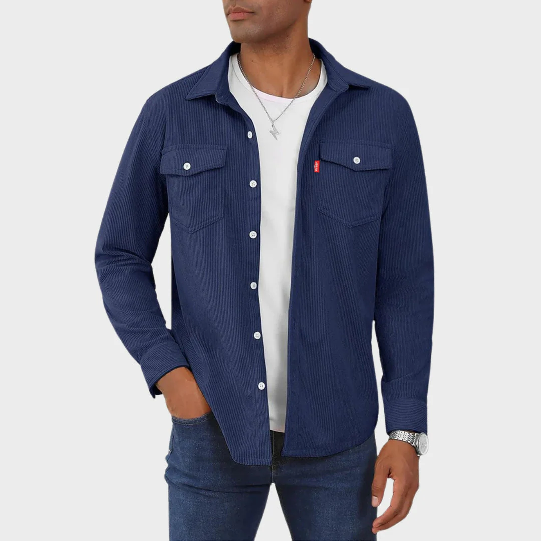 Casual Long-Sleeve Shirt - CLEARANCE - Image 3