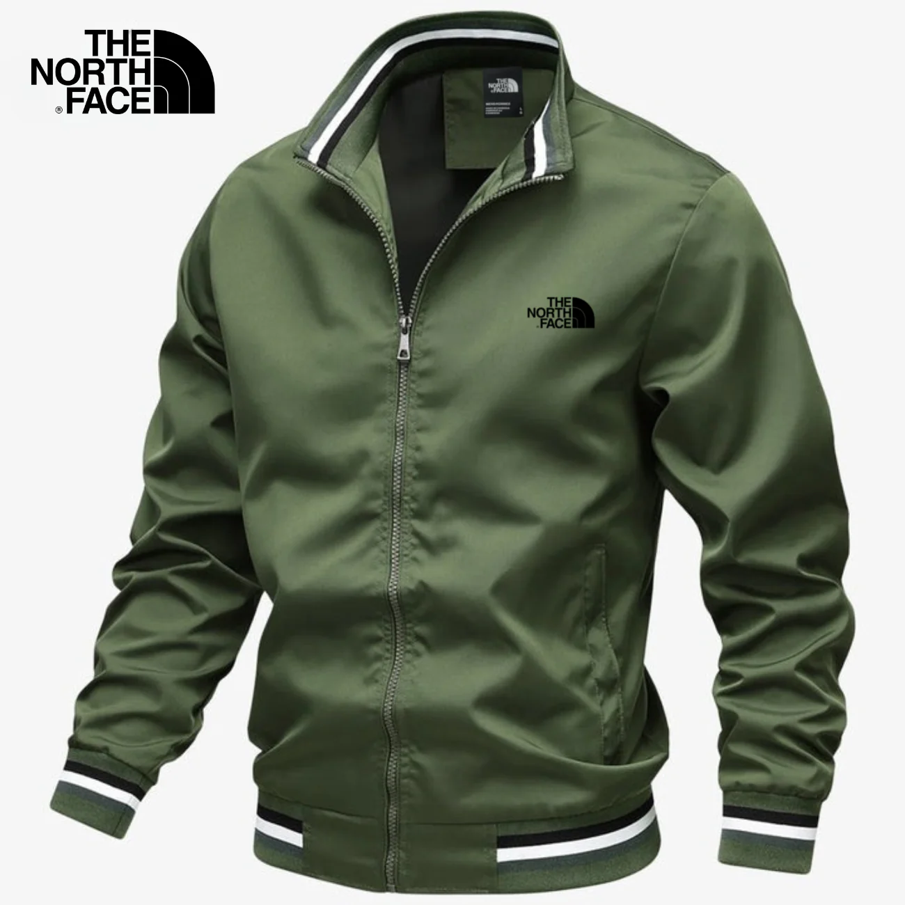 Casual Men's Bomber Jacket - CLEARANCE PRICE - Image 4