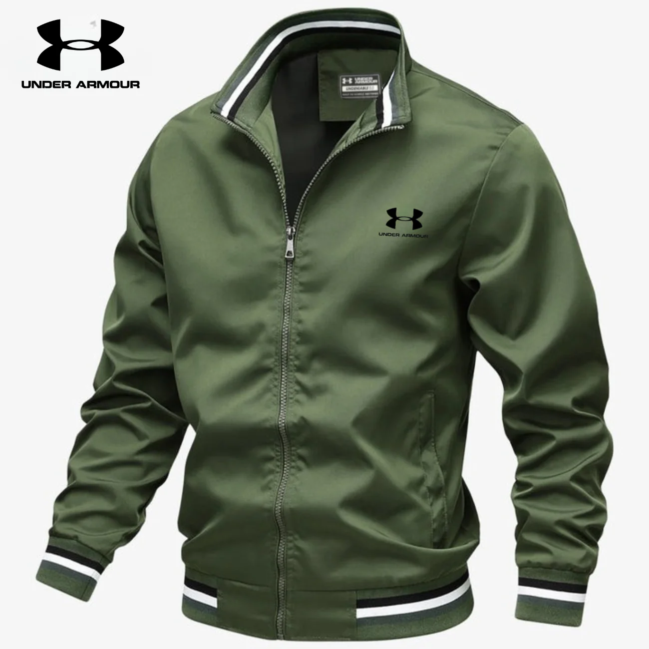 Casual Men's Bomber Jacket - CLEARANCE PRICE - Image 4