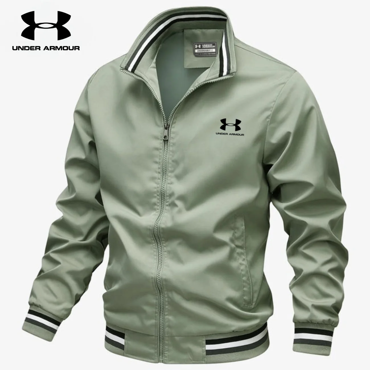 Casual Men's Bomber Jacket - CLEARANCE PRICE - Image 5