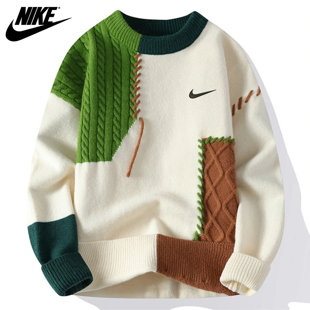Casual Patchwork Sweater || CLEARANCE PRICE - Image 2