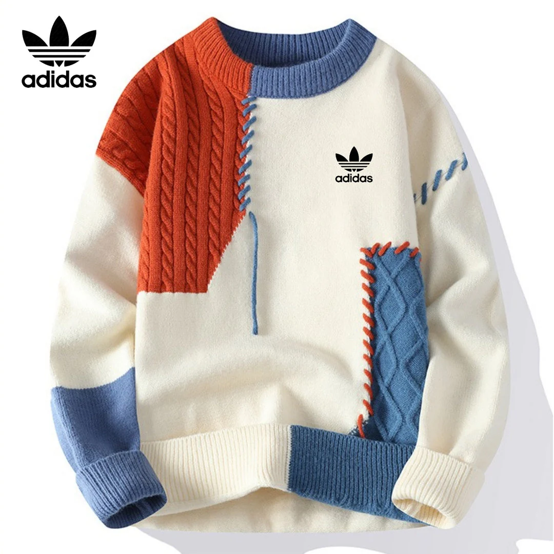 Casual Patchwork Sweater || CLEARANCE PRICE MC
