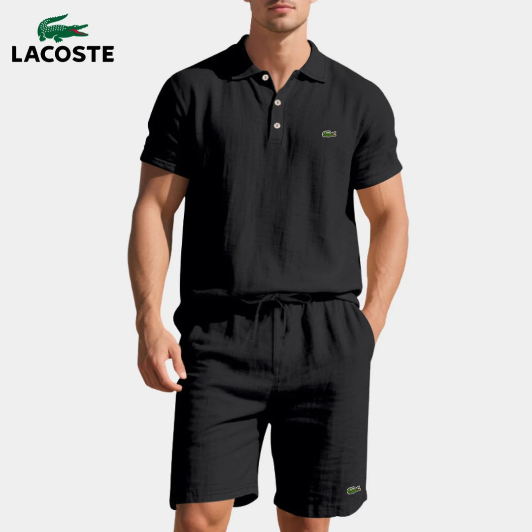 Casual Polo & Shorts Set || CLEARANCE SALE - Image 2