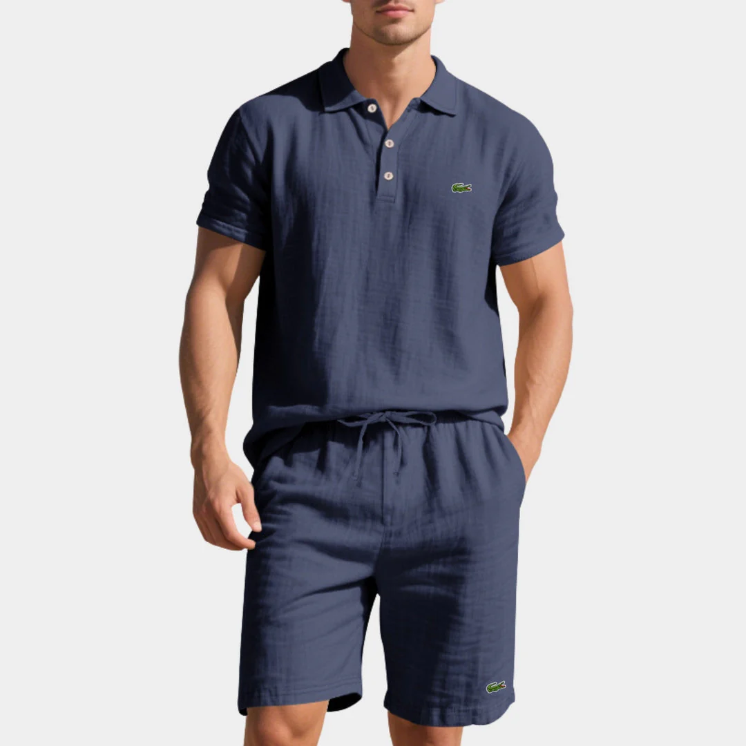 Casual Polo & Shorts Set - CLEARANCE SALE - Image 4